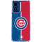 MLB Chicago Cubs Split Moto G 5G (2024) Clear Case